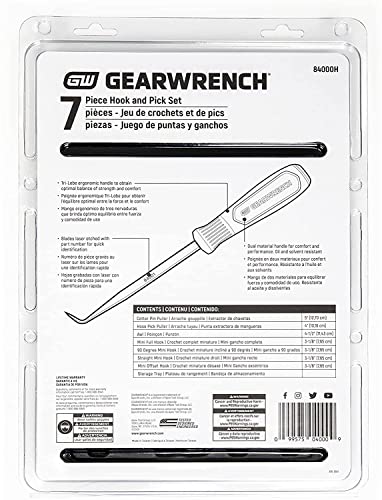 GEARWRENCH - Juego de 7 ganchos y púas | 84000H