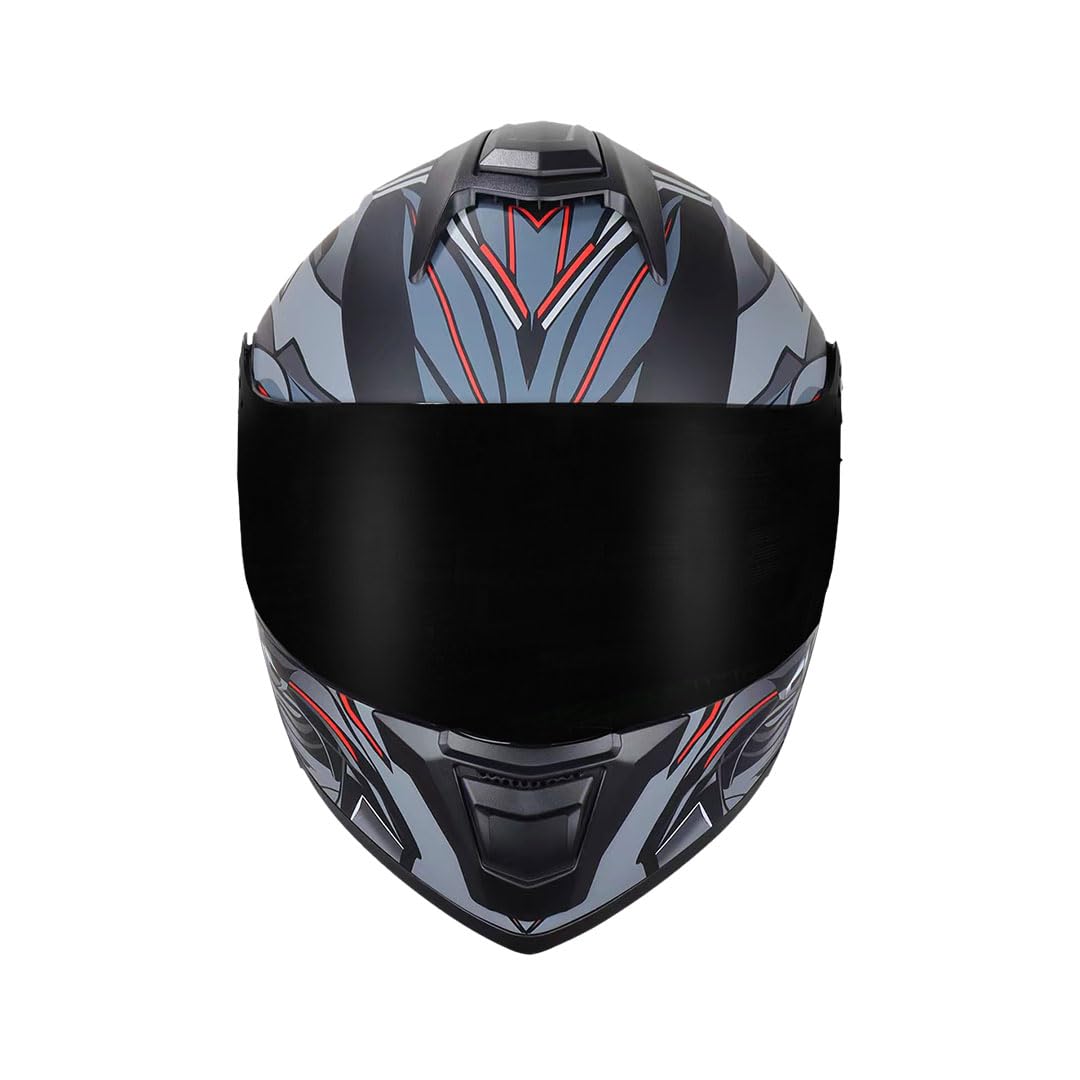 Casco Para Moto Integral BOSTON - Casco Motocicleta Marca EDGE - Visor Doble ANTIVAHO - Cascos Para Motos Certificados Dot Moto - Accesorios Para Moto Motocross Motocicleta Mujer Hombre Cascos De Moto