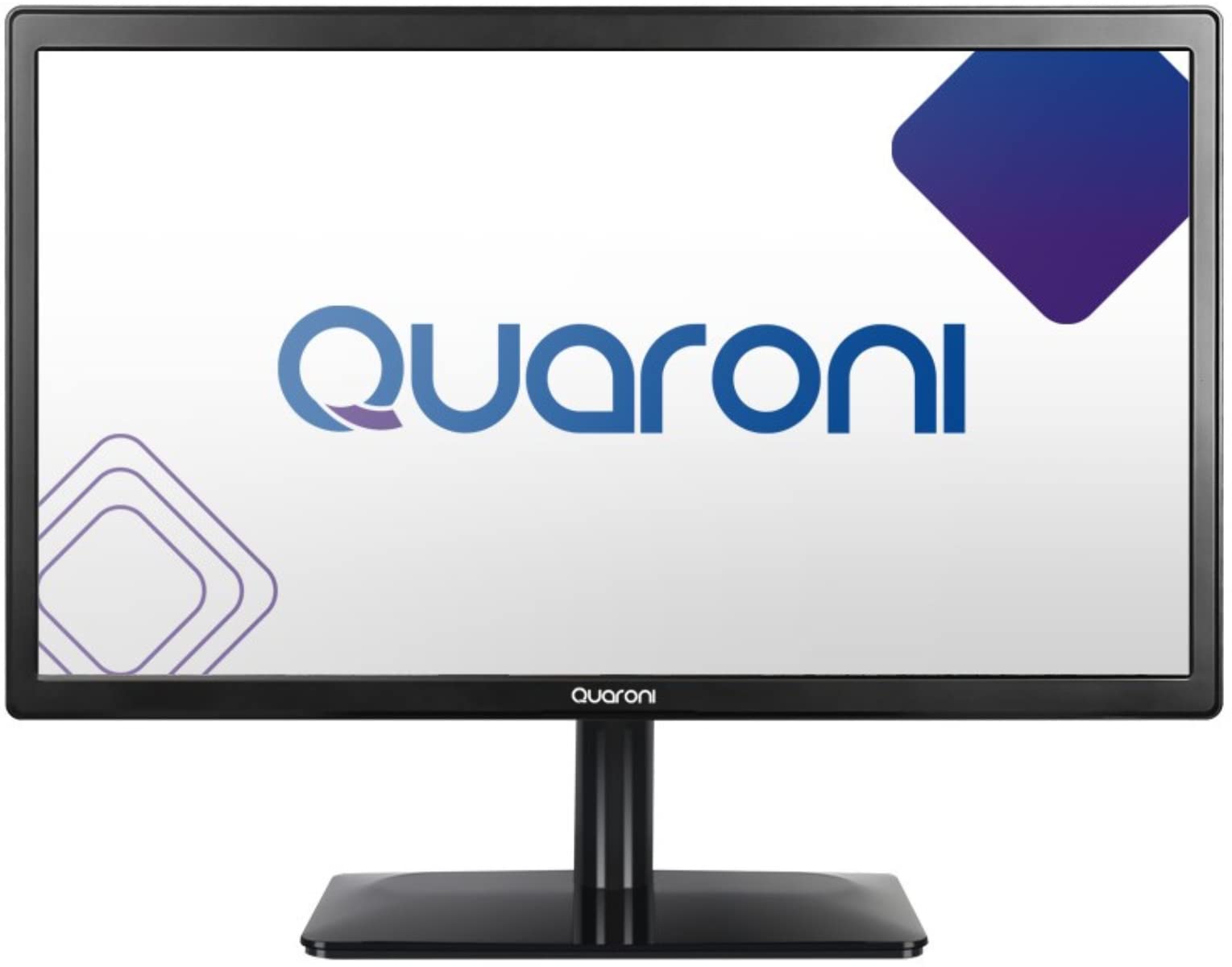 Monitor LED Quaroni MQ19-01 Negro con Panel TN y Conectividad VGA/HDMI