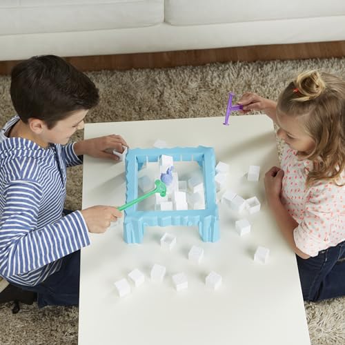 Hasbro Gaming Don't Break The Ice Juego Preescolar, Juegos de Mesa para niños a Partir de 3 años