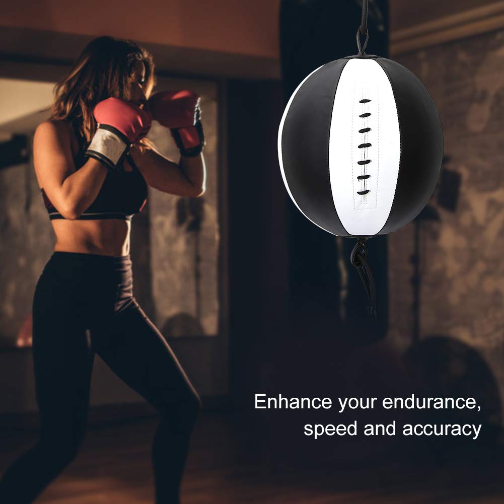 Bolsa de Velocidad de Boxeo de Cuero para Entrenamiento en Gimnasio