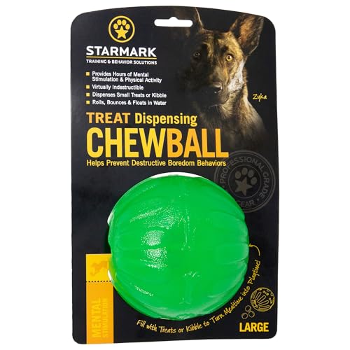 Pelota Dispensadora Starmark Resistente para Perro Grande