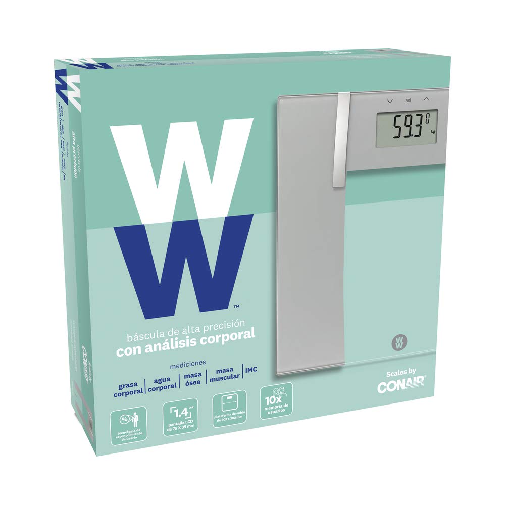 Conair Bascula resistente a impactos para 10 usuarios ww8933es mx Negro