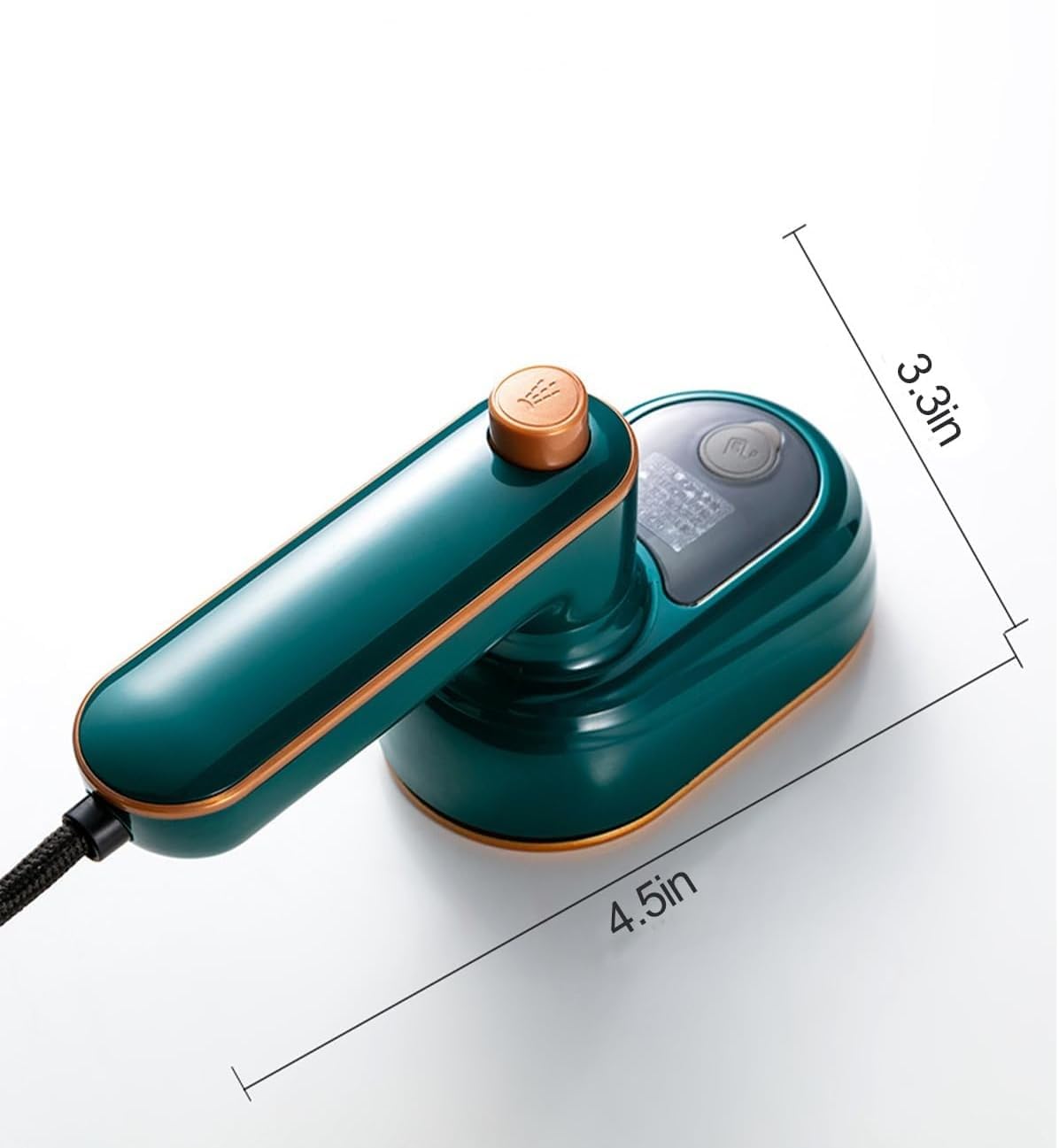 Ironizze Pro Portable Steam Iron,Ironizze Pro, Mini Steam Iron For Clothes, Travel Steamer For Clothes, 1100W Portable Handheld Steamer Iron, Small Mini Steam Iron For Home And Travel (Green)