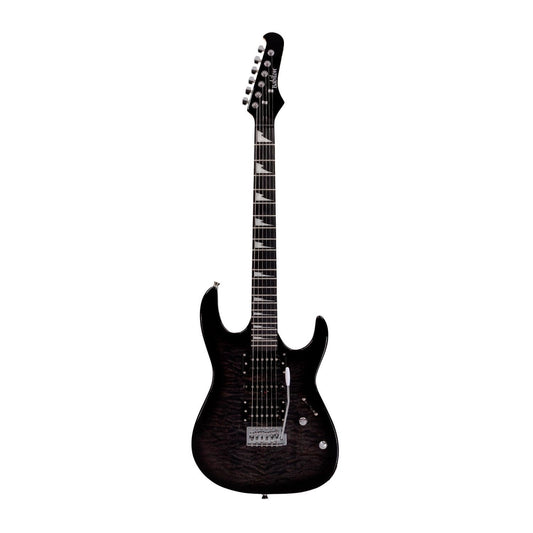 BABILON Guitarra Eléctrica SEAWALL-TKS Color Negro Sombreado