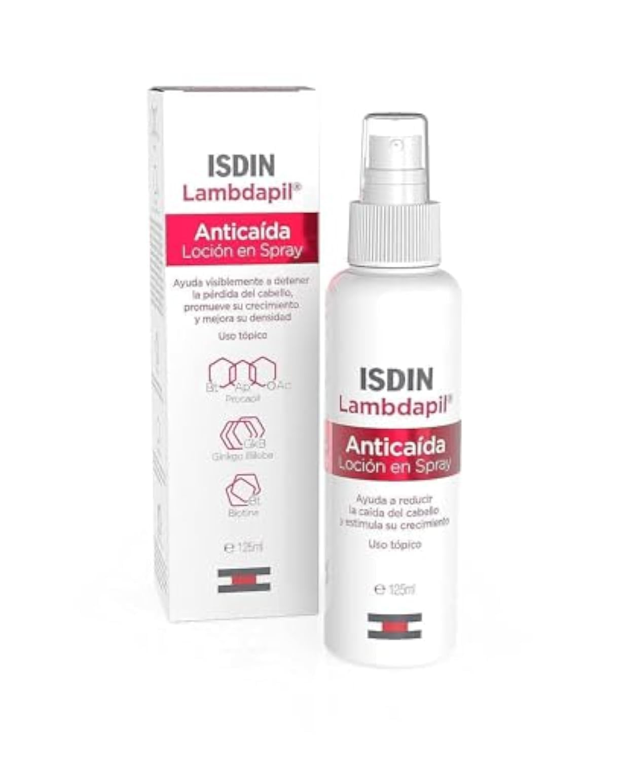 LAMBDAPIL Loción anticaída 125 ml | Fortalece y evita la pérdida de cabello