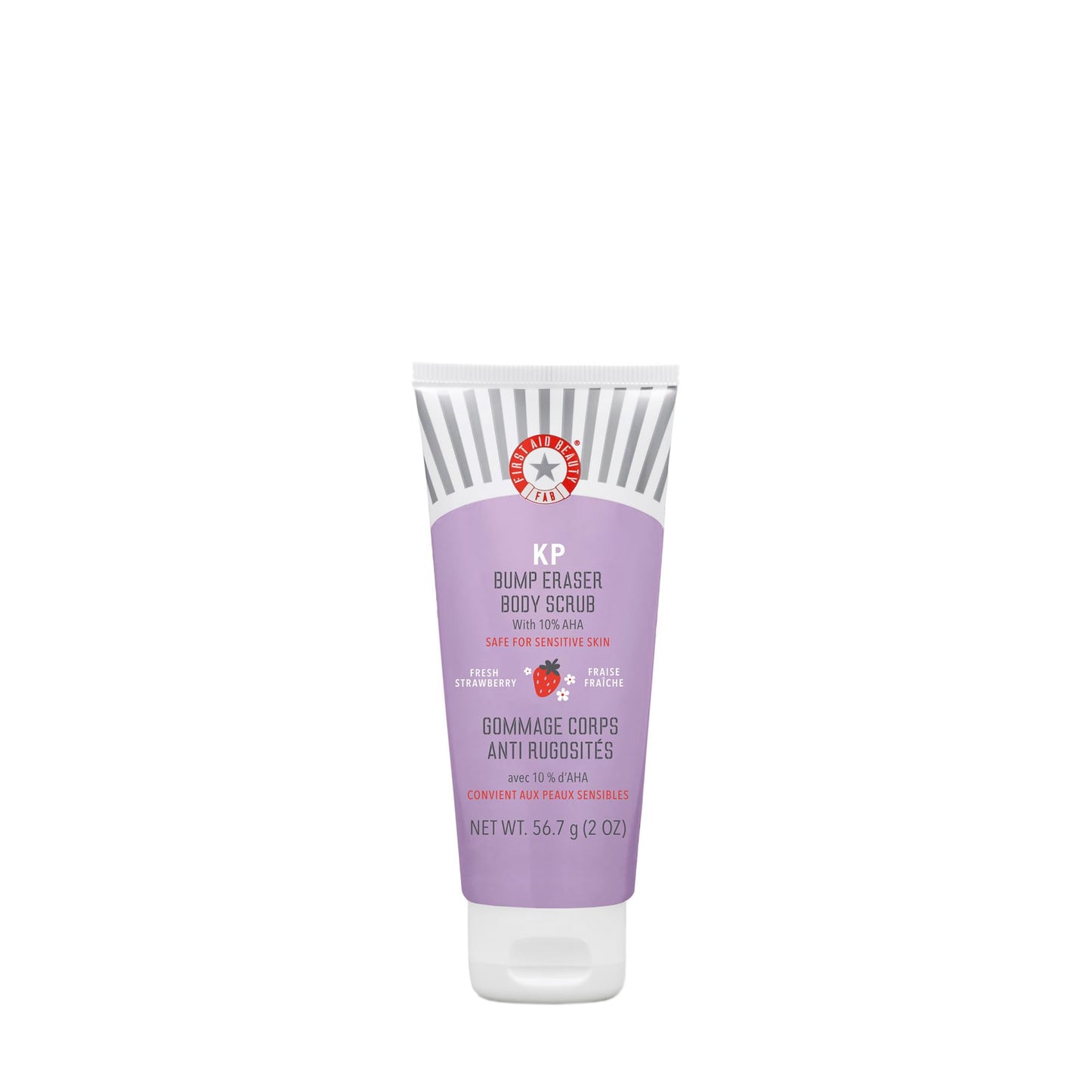 Exfoliante Corporal First Aid Beauty Blanco con Ácidos Glicólico y Láctico para Queratosis Pilaris