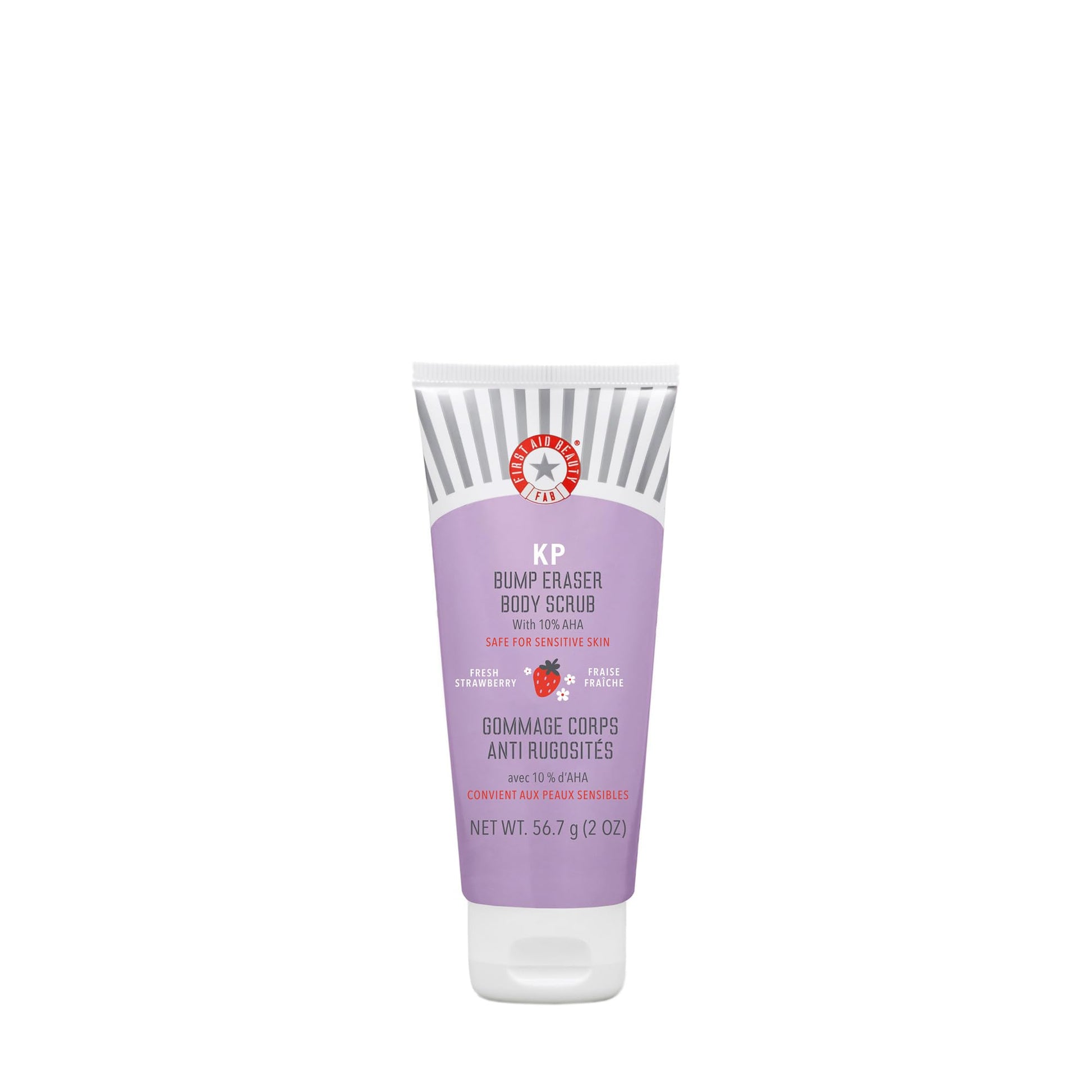 Exfoliante Corporal First Aid Beauty Blanco con Ácidos Glicólico y Láctico para Queratosis Pilaris