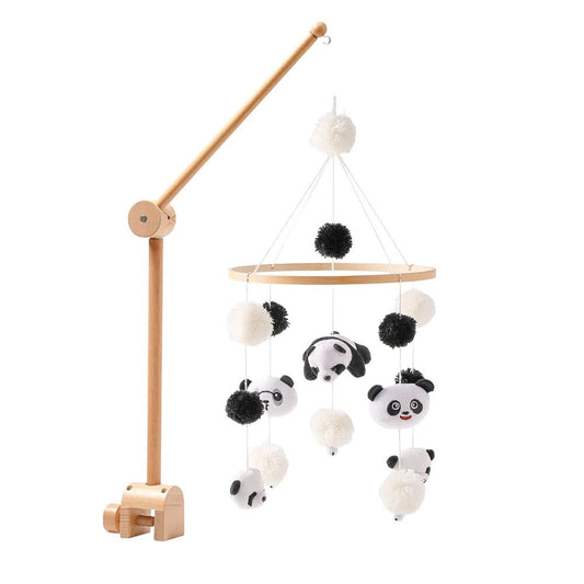 Lindo móvil para cuna con brazo móvil para cuna de bebé, soporte móvil para cuna de bebé, soporte móvil para cuna – Móvil neutro de género para decoración de guardería, accesorio móvil para cuna de bebé para decoración de guardería