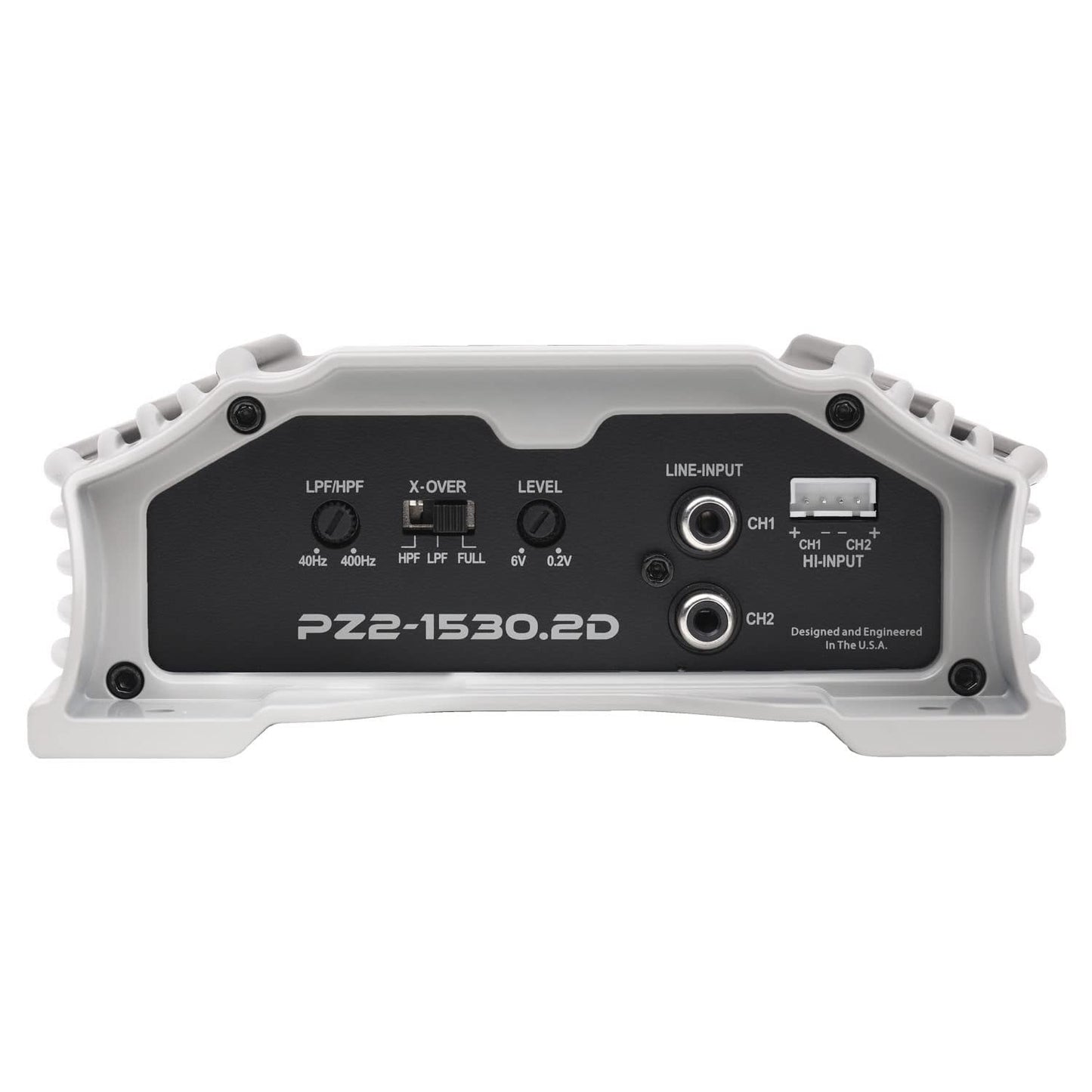 Crunch Amplificador de coche POWERZONE PZ2-1530.2D, 1500 W, 2 canales