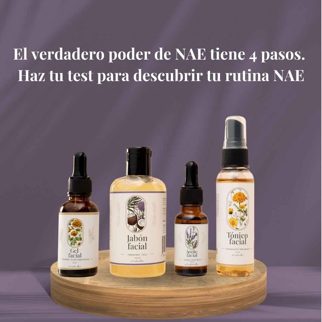 NAE Aceite Facial Control de Grasa Jojoba Árbol de Té 30ml | Equilibra sin Resecar | Purifica y Controla Brillo | Para Piel Mixta y Grasa | 100% Ingredientes Naturales | Vegano