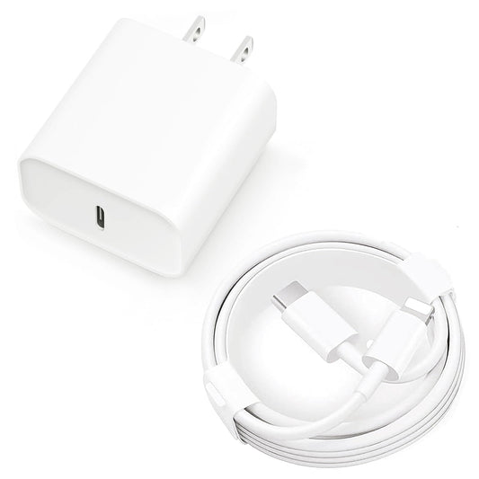 JUGLUTE 25W Cargador iPhone Original, Cargador Tipo C con 1.5M Cable USB C Carga Rapida para iPhone 14/14Pro MAX/12/12 Pro/13/13Pro/11/11Pro/ X/XS/XR