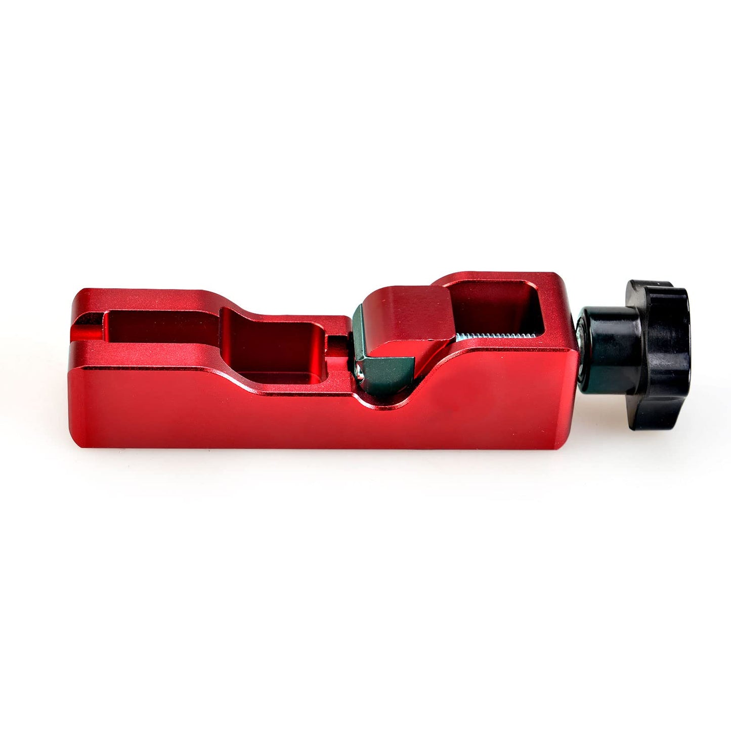 CNRAQR Herramienta universal para bujías compatible con la mayoría de bujías de 10 mm, 12 mm, 14 mm y 16 mm, color rojo, 1 juego con medidor de espesor