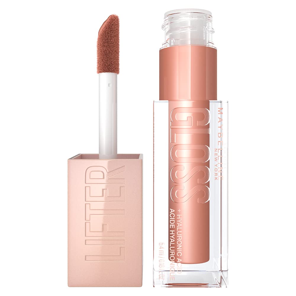 Labial líquido brillante Maybelline Super Stay Vinyl Ink Witty + MAY LIFTER GLOSS STONE