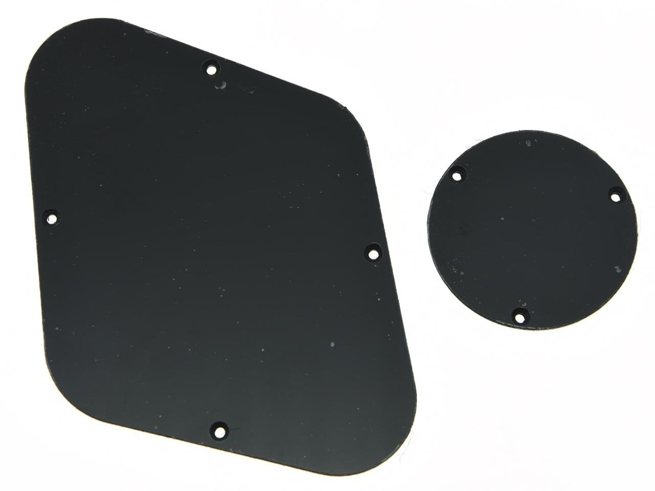 KAISH - Placa de control trasera LP de 1 capa, color negro sólido, para Epi Les Paul