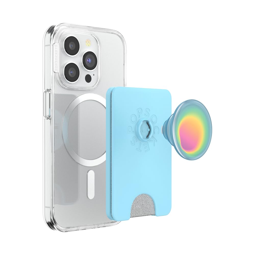 Portafolios para Teléfono PopSockets con Agarre Expandible y Anillo Adaptador MagSafe