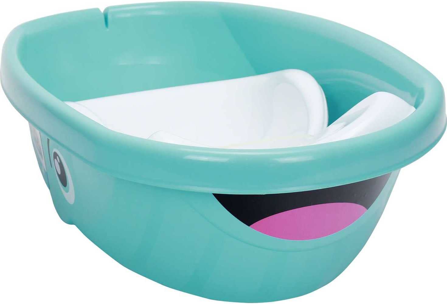 FISHER-PRICE, Ballena Hora del Baño, Bañera para Bebés, Baby, Etapa de Desarrollo, Incluye un cómodo asientos y un suave reposacabezas de espuma, Cabe en la mayoría de las bañeras y lavabos