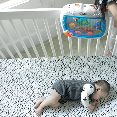 Baby Einstein Sea Dreams Soother Crib Toy with Remote, Lights and Melodies for Newborns and up