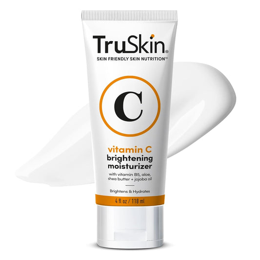 BEST Vitamin C Moisturizer Cream for Face - [BIG 4-OZ] - For Wrinkles, Age Spots, Skin Tone, Firming, and Dark Circles. 4oz