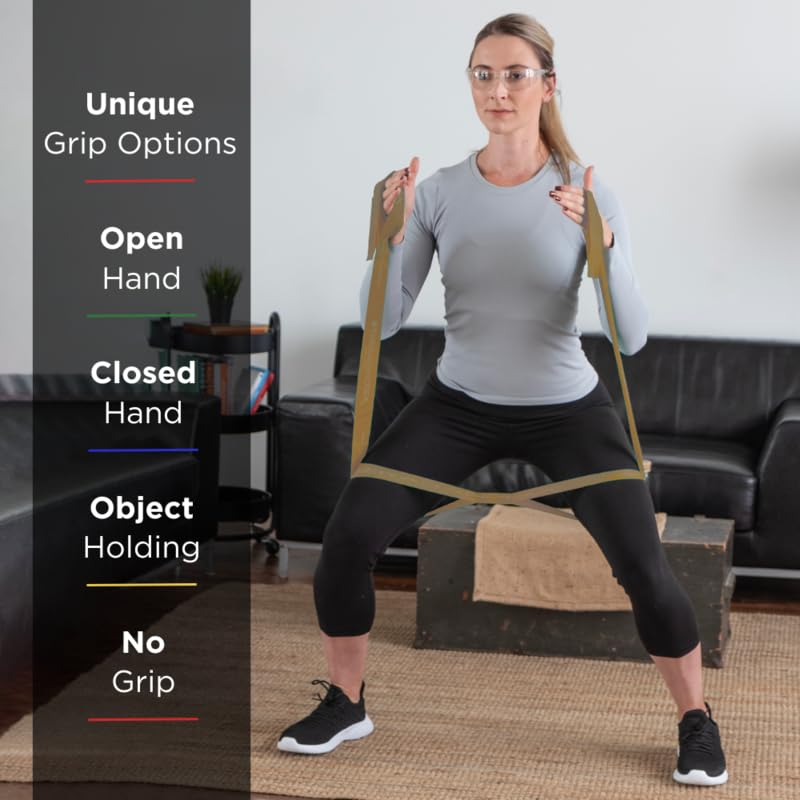 Banda de Resistencia Theraband CLX Verde para Ejercicio en Casa y Entrenamientos de Cuerpo Completo