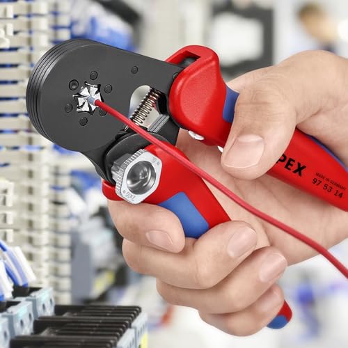 KNIPEX - 97 53 14 Herramientas - Alicates de crimpado, autoajustables (975314)