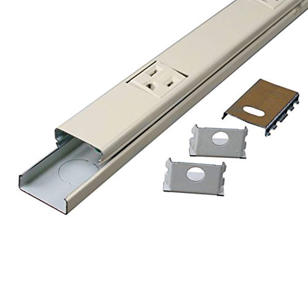 Legrand - Wiremold V20GB306 - Tira de Acero de 3 pies, Color Marfil