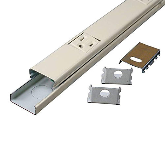 Legrand - Wiremold V20GB306 - Tira de Acero de 3 pies, Color Marfil