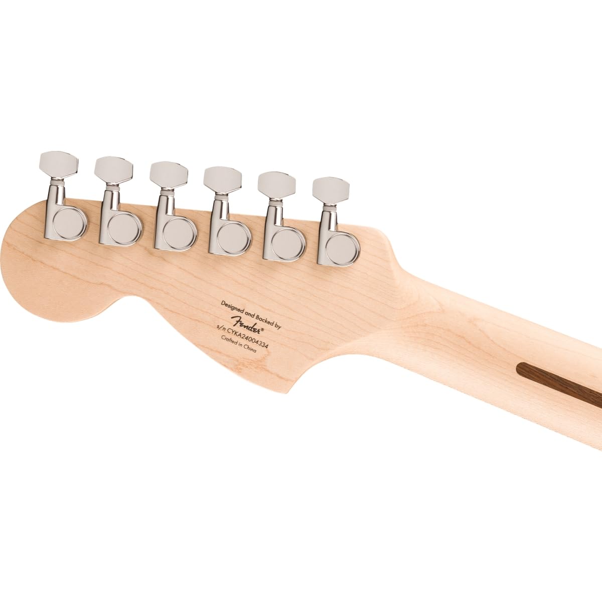 Affinity Series Stratocaster Junior HSS, Laurel Fingerboard, White Pickguard, 3-Color Sunburst