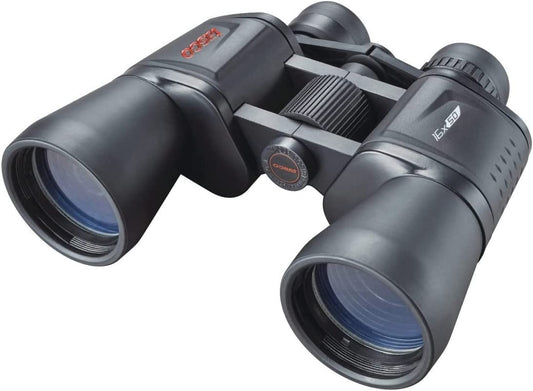 Tasco | Binoculares Essentials | Lente Objetivo de 16x50 mm | Prismáticos de Largo Alcance l Apto para Astronomía y Observación de Flora y Fauna | Negro