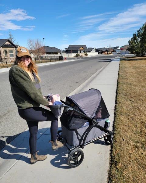 Baby Trend Expedition 2 en 1 Vagón de paseo, Ultra Black