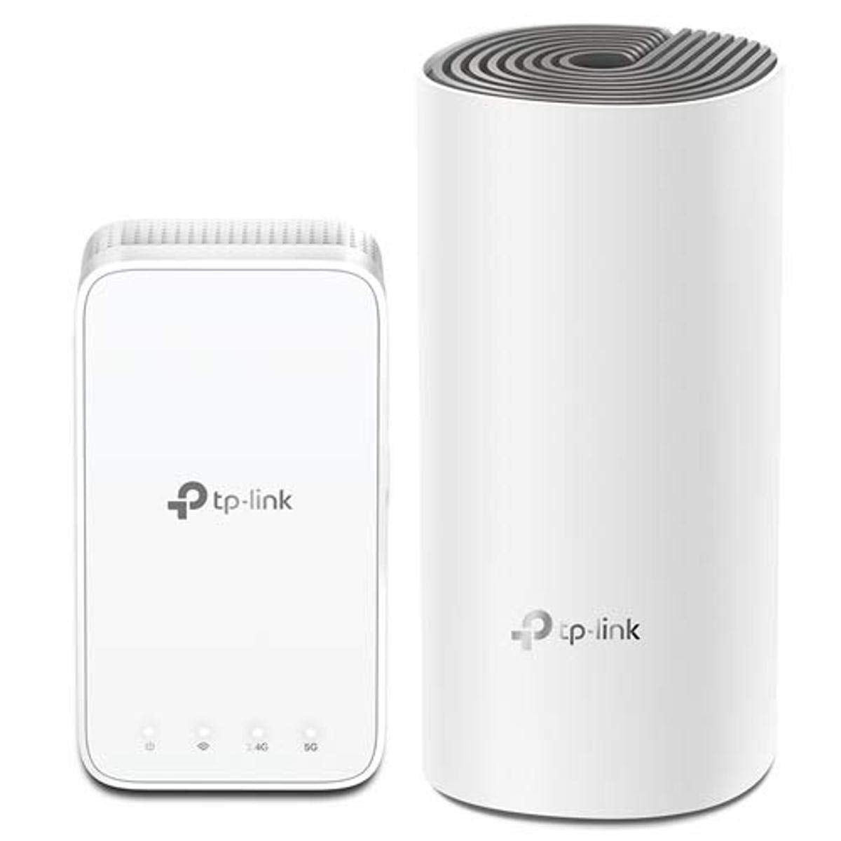 TP-Link Deco Sistema Wi-Fi de malla para todo el hogar Mesh WiFi doble banda AC1200 (Deco E3 2 Pack)