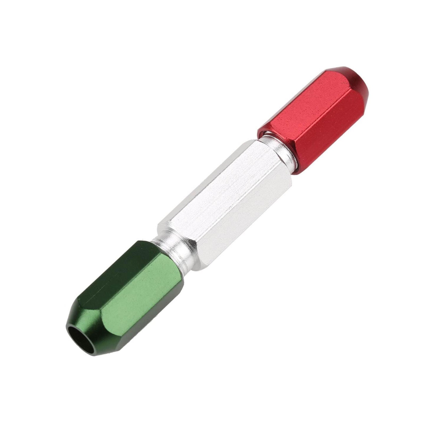 Garosa Pin Gage Mango de calibre de pasador manija de calibre Go No Go Gauge de doble extremo de aleación de aluminio rango de 0,3 a 16 mm(1-2mm)