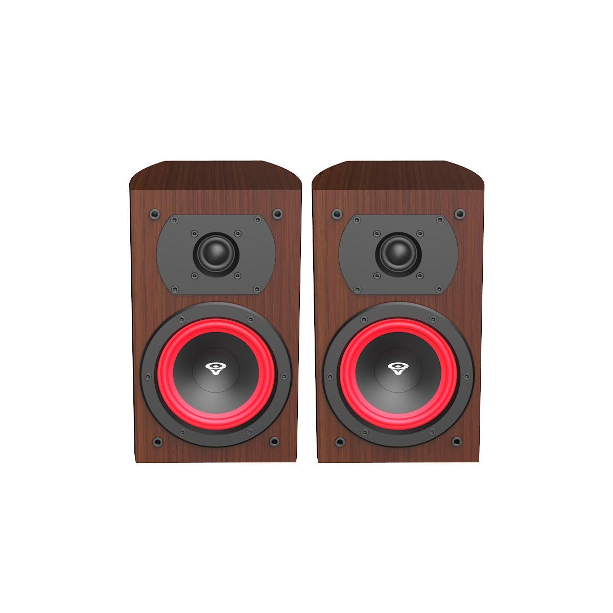Altavoces de Estantería CERWIN-Vega! Espresso de 2 Vías 4 Pulgadas Home Audio