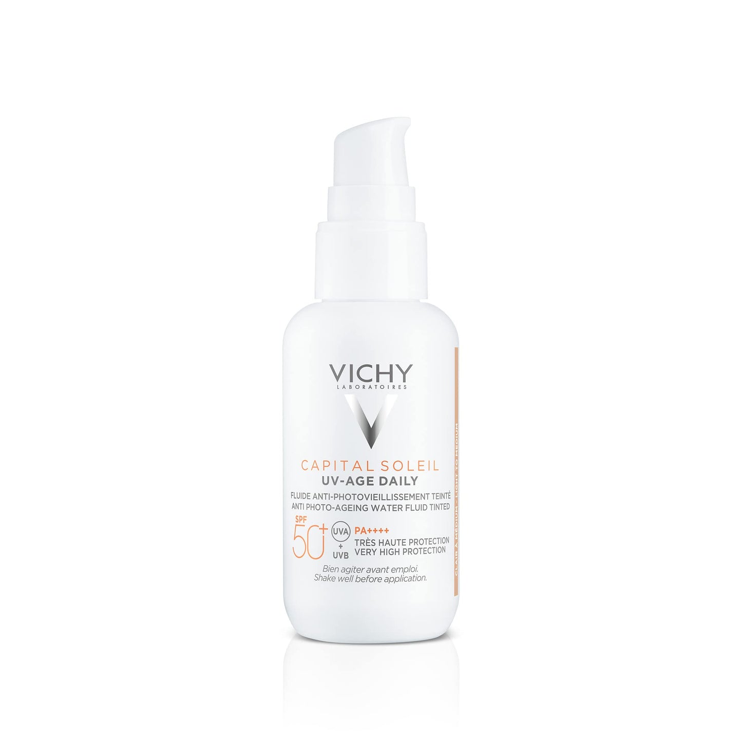 Protector Solar Facial Anti-Edad Vichy UV-Age FPS50+ con Color