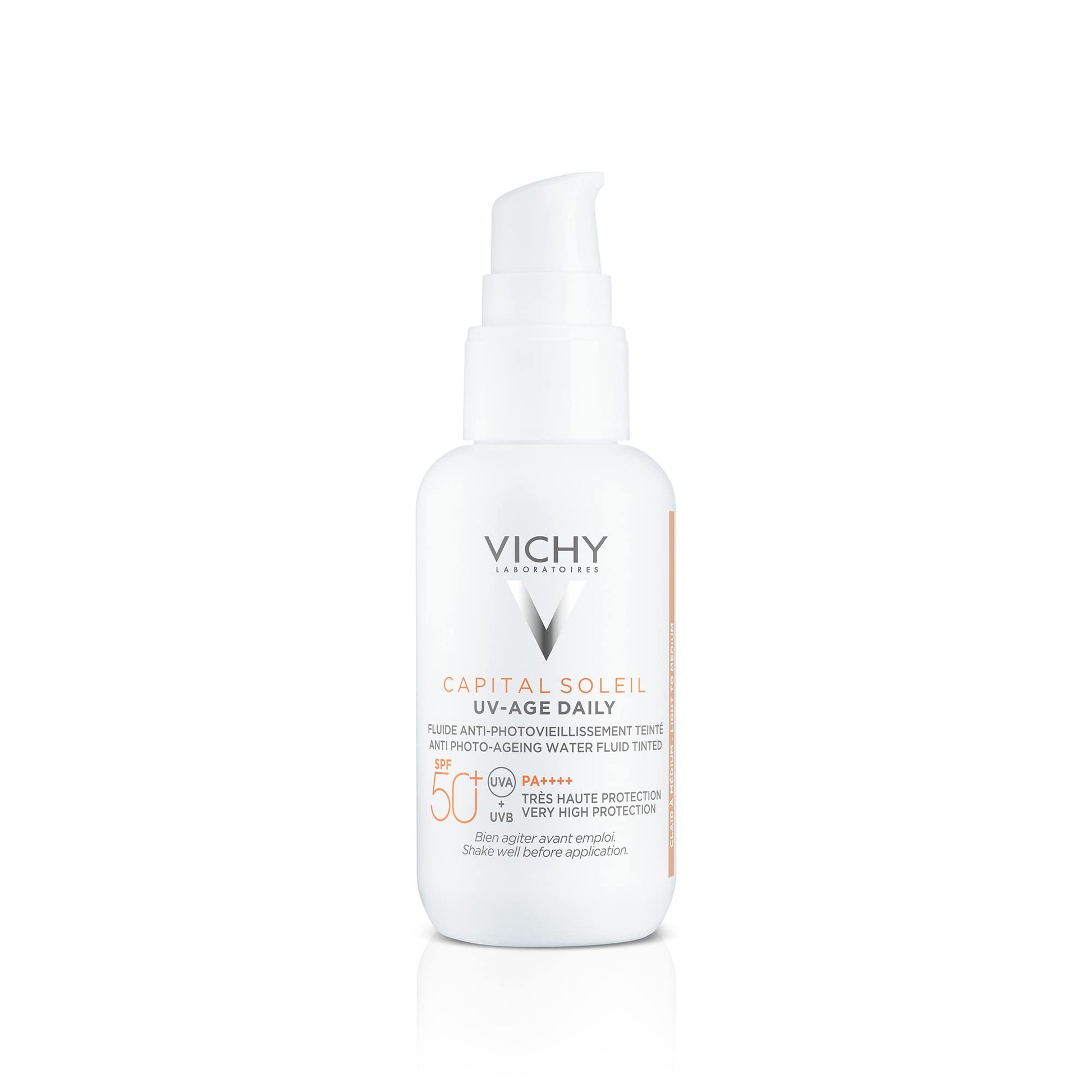 Protector Solar Facial Anti-Edad Vichy UV-Age FPS50+ con Color