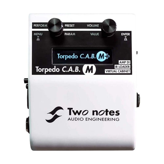 Pedal Simulador de Altavoz Two Notes Torpedo C.A.B. M+
