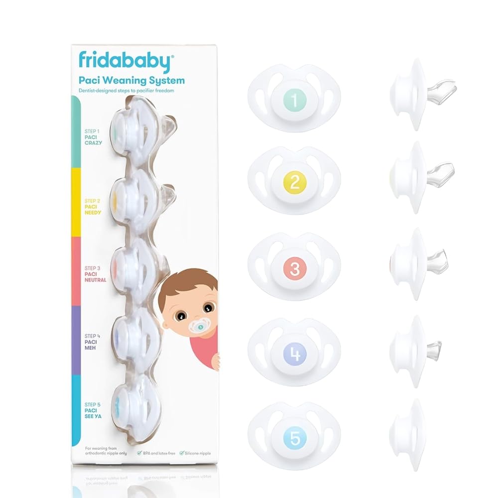 Frida Baby| Sistema para Dejar el Chupón| Bebés| 5 Chupones