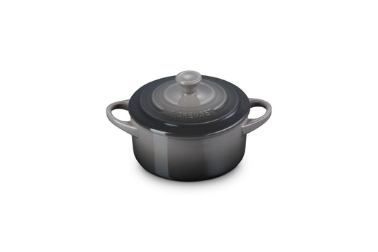 Le Creuset Mini Cocotte redondo de gres, 14 onzas, Oyster