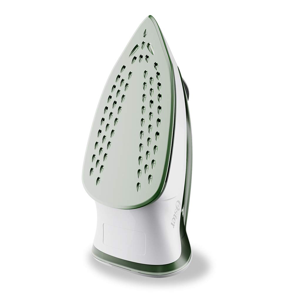 Plancha de Vapor Oster Blanca Verde con Suela Antiadherente
