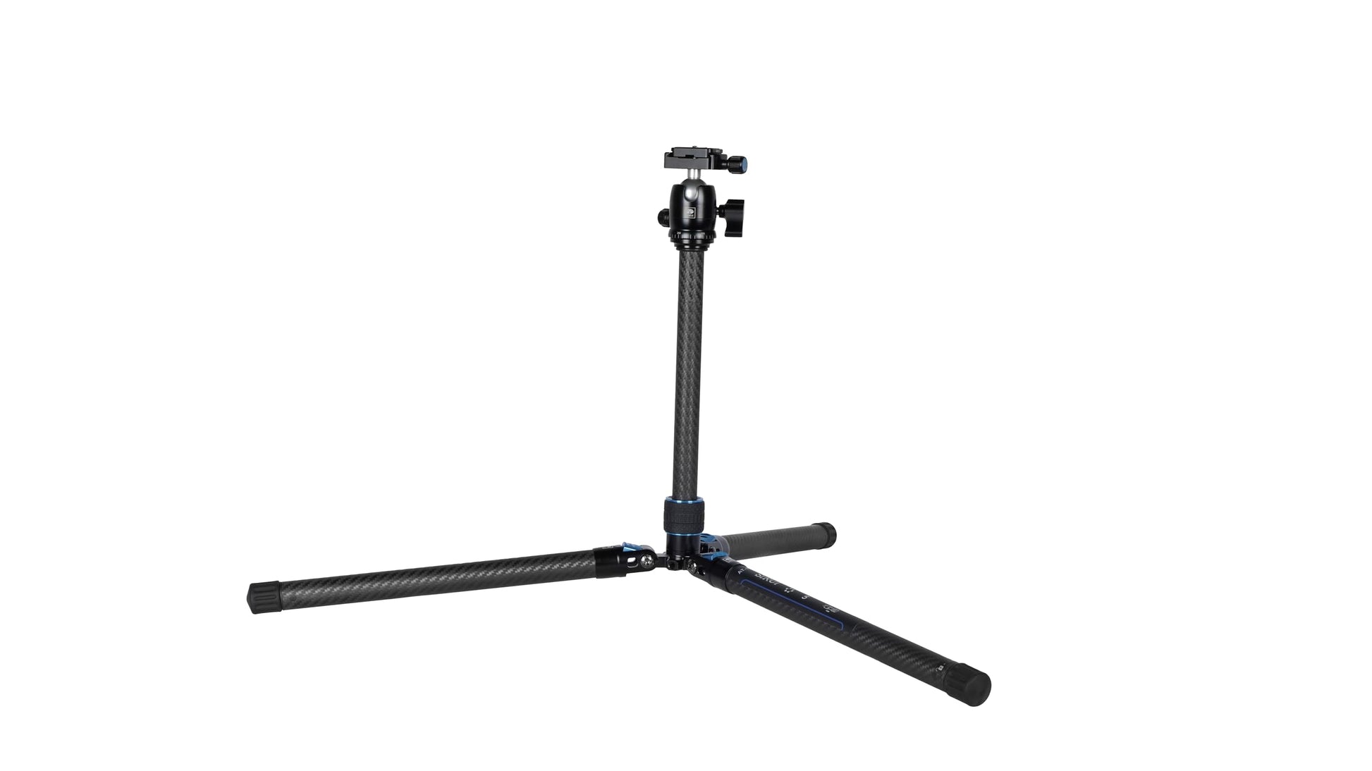 Trípode de Fibra de Carbono SIRUI Negro con Cabeza de Bola B-00K y Patas Plegables Inversas para Viaje