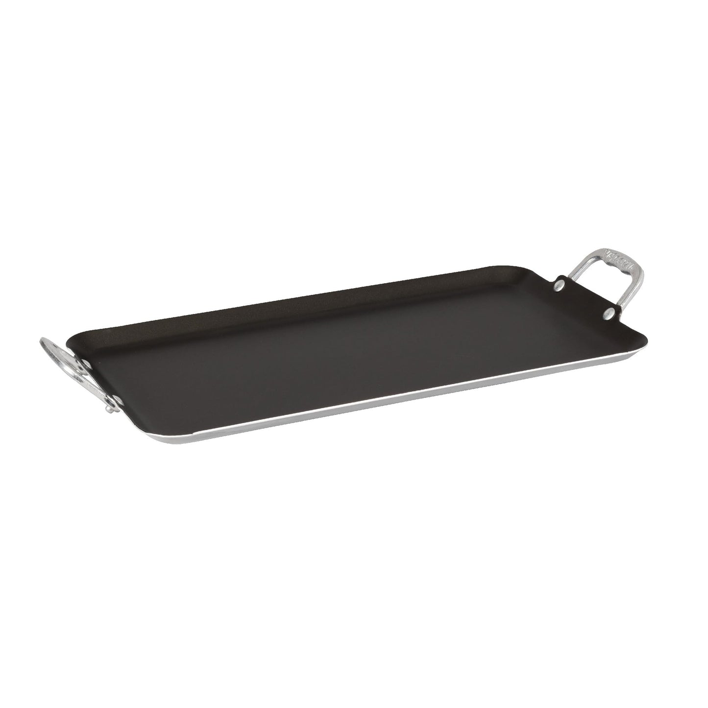 Plancha Doble Vasconia Recta con Quemador