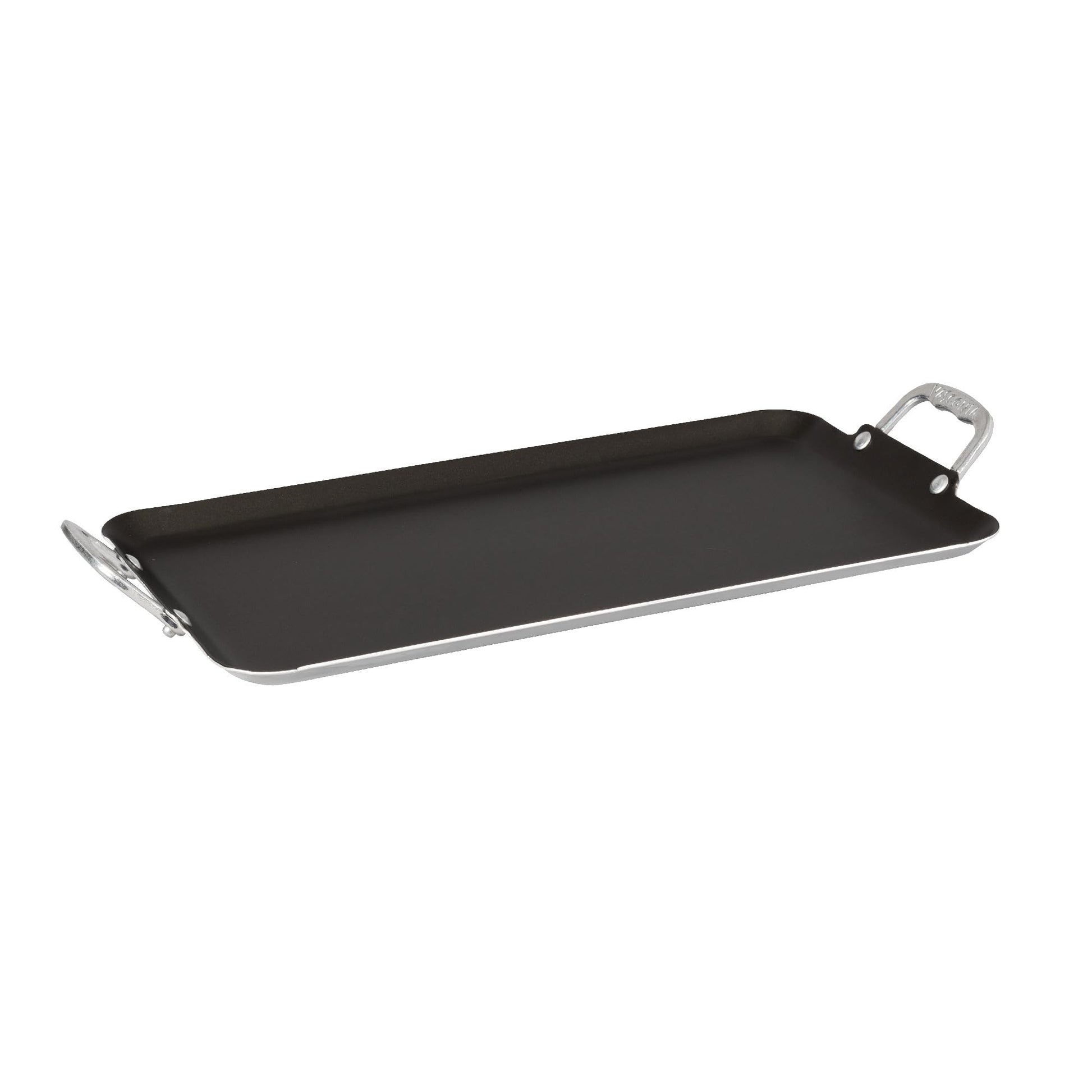 Plancha Doble Vasconia Recta con Quemador