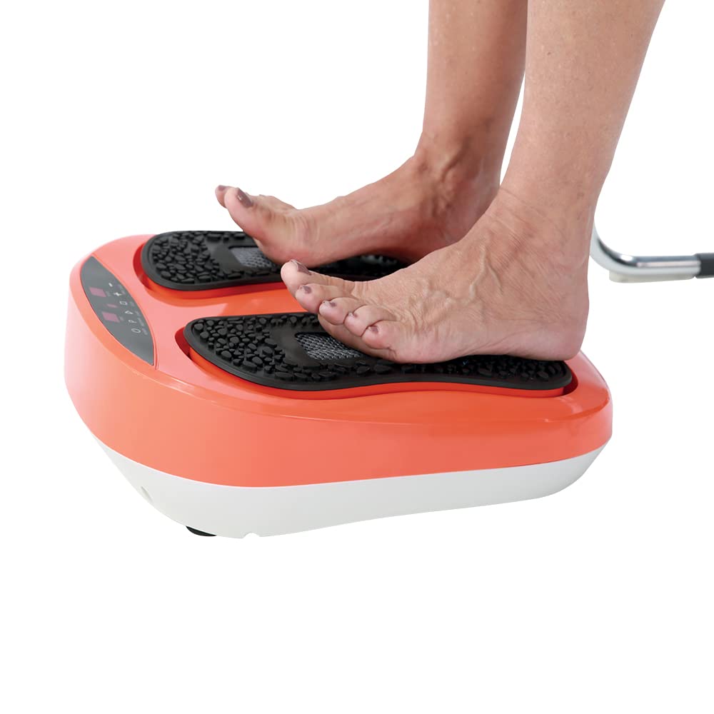 Masajeador de Pies Powerfit Power Legs con Control Remoto y Acupresión Giratoria que Relaja, Mejora Circulación y Tonifica