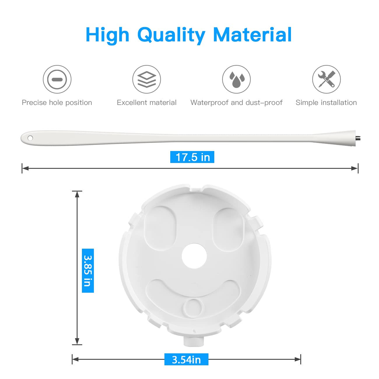 HOLACA - Monitor de bebé con montaje flexible para nannio Hero2 Hero3 Video Baby Monitor Philips Avent SCD843/37 - Kit de montaje versátil para monitor de bebé nannio