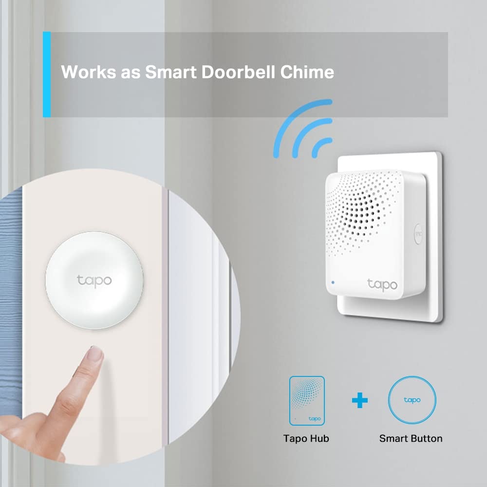 Tapo Hub con Sirena para T100-110 TP-Link H100