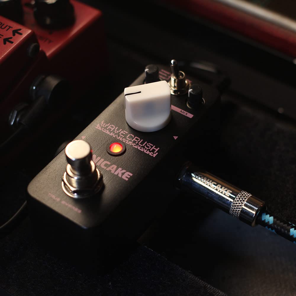 Pedal de Guitarra SONICAKE LoFi Wave Crush Bitcrusher Reductor Digital Efectos Synth