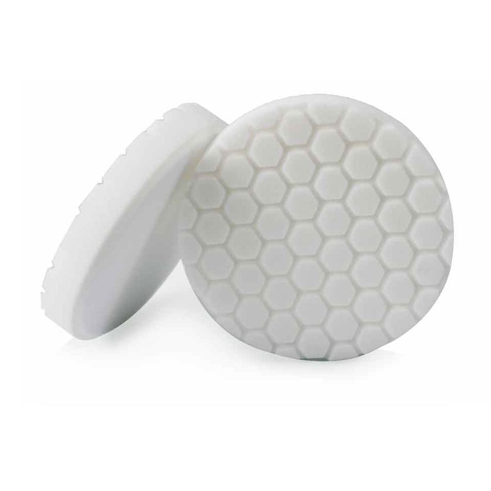 Chemical Guys Hex-Logic Pad, Almohadilla de Pulido Ligero-Medio, Blanco, 4 Pulgadas