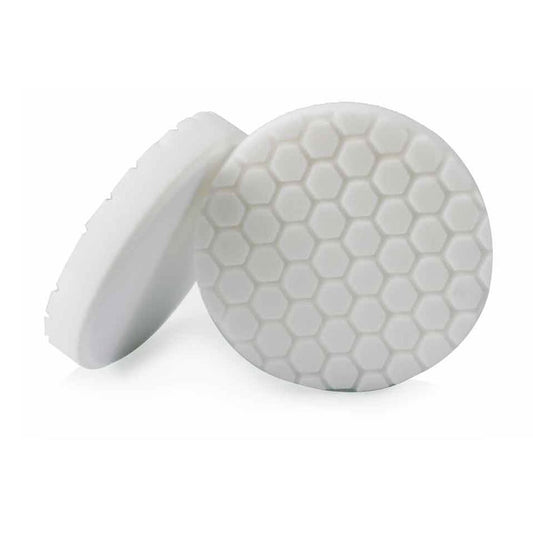 Chemical Guys Hex-Logic Pad, Almohadilla de Pulido Ligero-Medio, Blanco, 4 Pulgadas