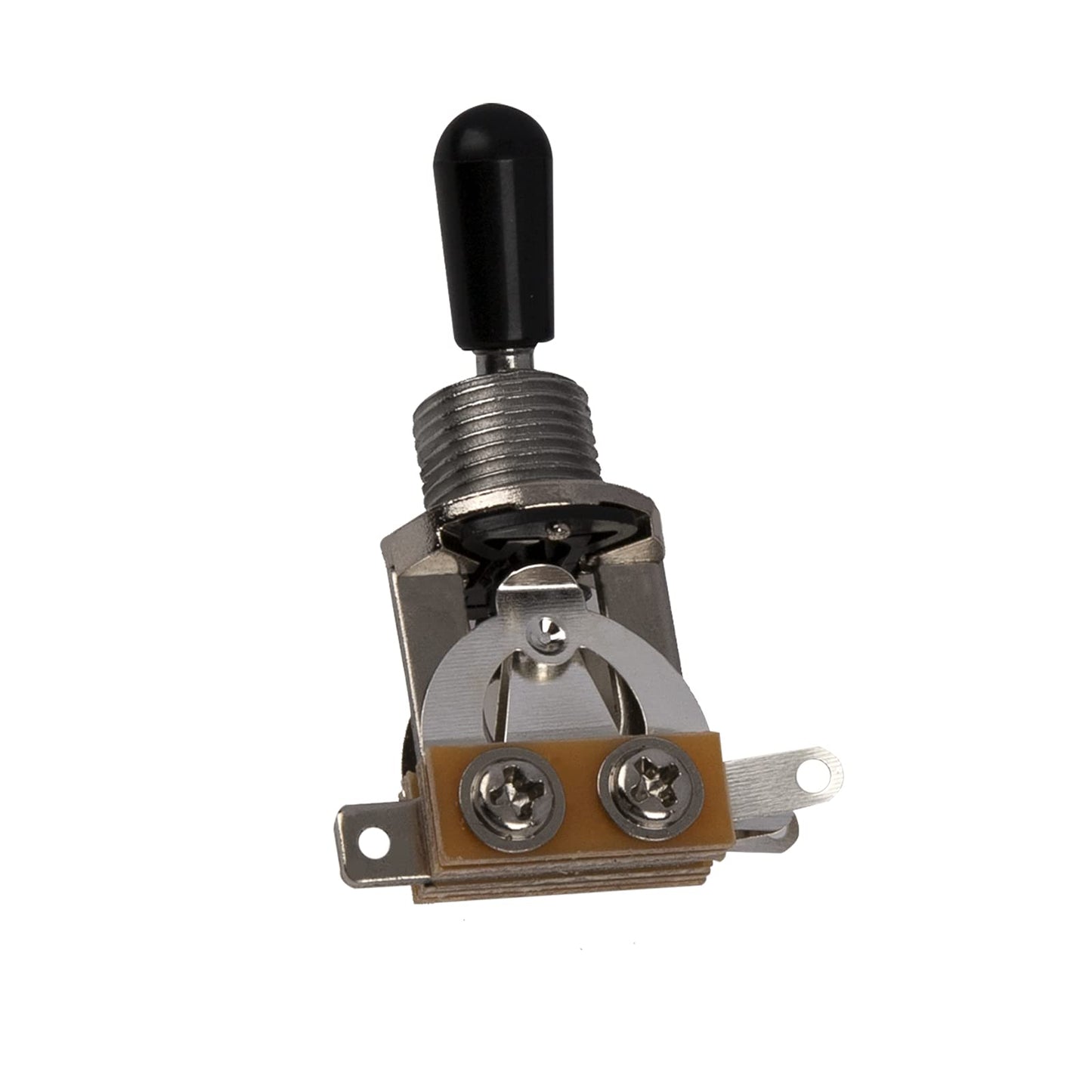 3 piezas Yootones - Interruptor de palanca para guitarra corta y recta de 3 vías compatible con guitarra eléctrica SG Epiphone Les Paul (plata)