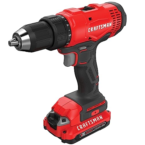 CRAFTSMAN V20* Kit de taladro/destornillador inalámbrico (CMCD701C2)